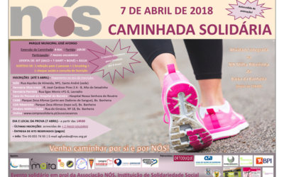 NÓS promove Caminhada Solidária a 7 de Abril