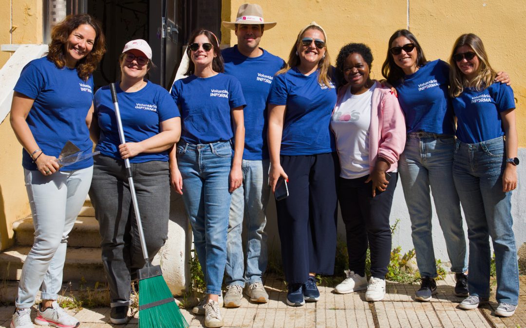 INFORMA D&B PORTUGAL transforma espaço exterior da Creche ‘Os Pirilampos’ com Ação de Voluntariado