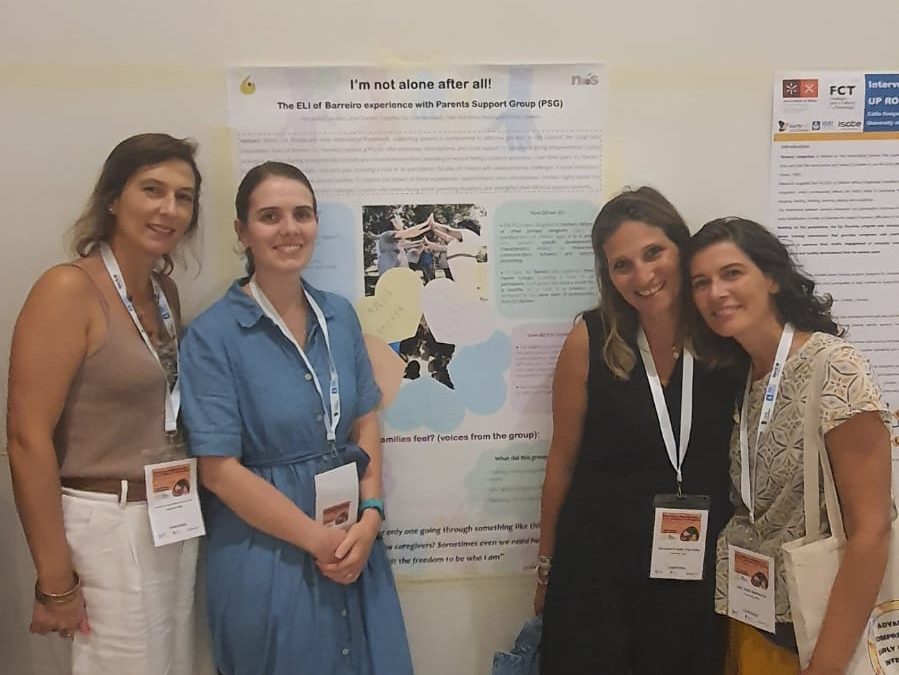 Equipa da ELI Barreiro apresenta práticas inovadoras de Intervenção Precoce centradas na Família