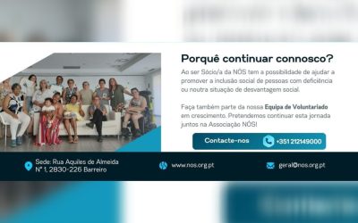 Ser Sócio: Porquê continuar connosco?